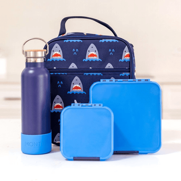 Little Lunch Box Co Bento Two Blueberry Lunchboxes & Bags