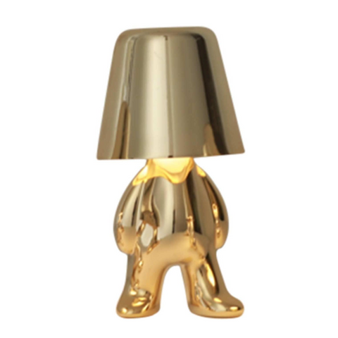 Little Man Table Lamp Thinker Led Night Light Coffee Bar Bedroom Room Decor Gift Night Lights