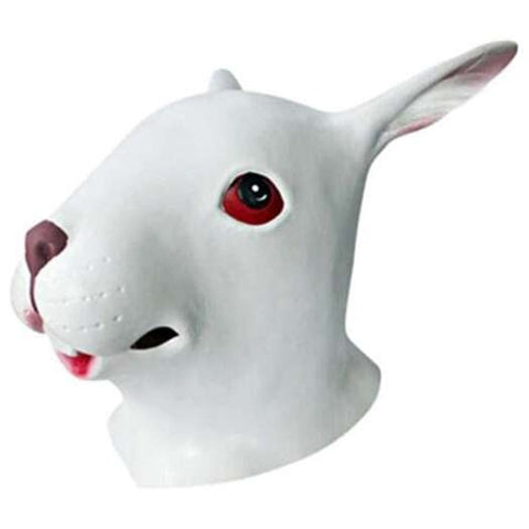 Lively Halloween Rabbit Mask White