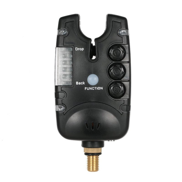 Lixada 6 Leds Fishing Alarm Water Resistant Tone Volume Sensitivity Sound Alert Bite For Carp Green Bite Alarms