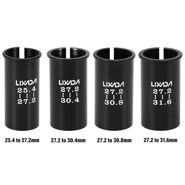 Lixada Bicycle Seat Post Shim Seatpost Sleeve 4 Seatposts