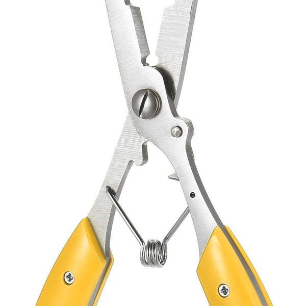 Lixada Multifunctional Fishing Plier Stainless Steel Carp Accessories Tackle Cut Line Cutter Scissors Yellow