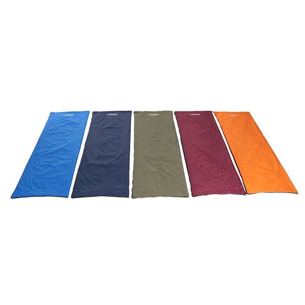 190*75Cm Lixada Outdoor Envelope Sleeping Bag Ultralight Camping Orange