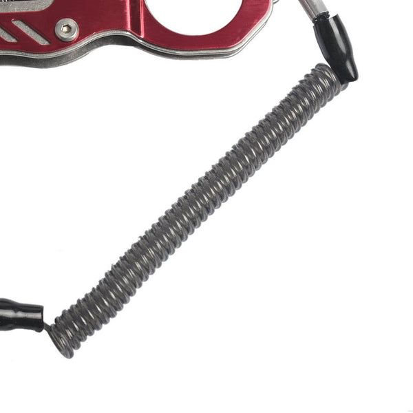 Lixada Portable Aluminum Alloy Mini Fishing Lip Grip Gripper Grips Accessories Tools Tackle Red