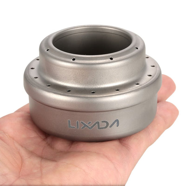 Lixada Titanium Alcohol Stove 70Ml Outdoor Camping Hiking Mini Liquid Ultralight Portable With Storage Sack Camping Stoves