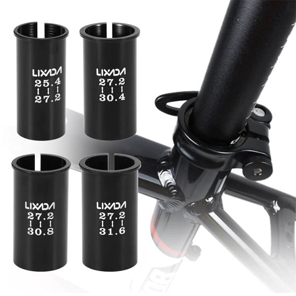 Lixada Bicycle Seat Post Shim Seatpost Sleeve 4 Seatposts