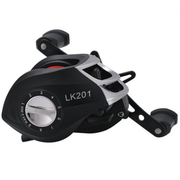 Lizard Lk201 Magnetic Brake 171 Bearing Fishing Reel Dripping Wheel Black Left Hand Reels