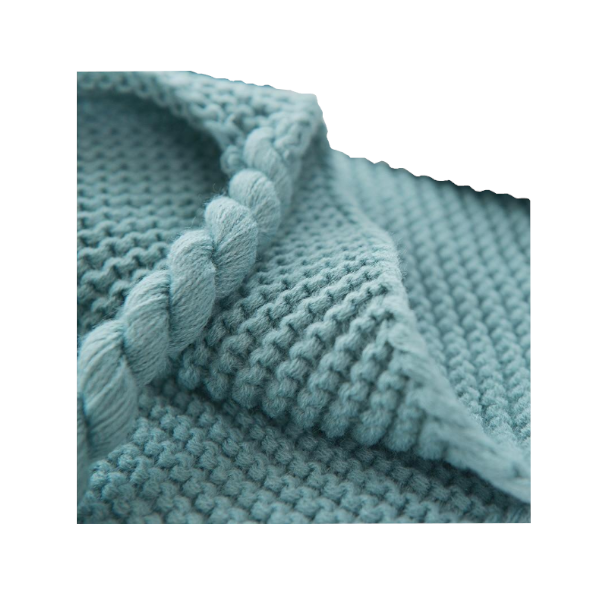 Long Tassel Knitted Blanket Throw Blankets