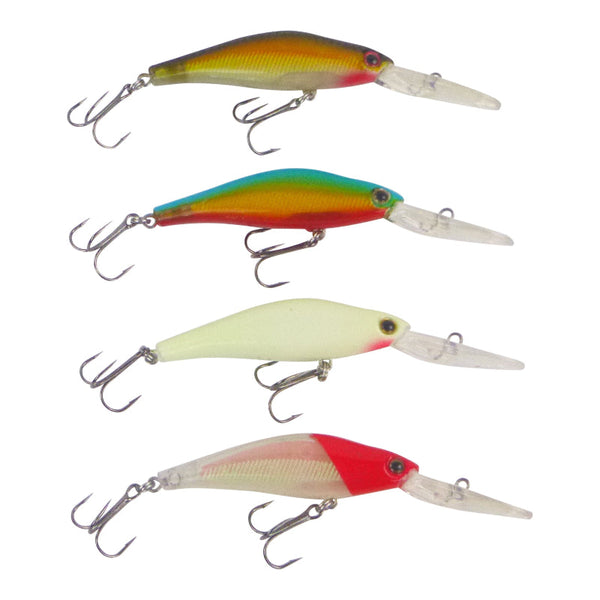 Finesse Longlip Minnow Albino Blush 90Mm Baits & Lures