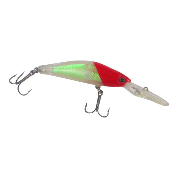 Finesse Longlip Minnow Red Head 90Mm Baits & Lures