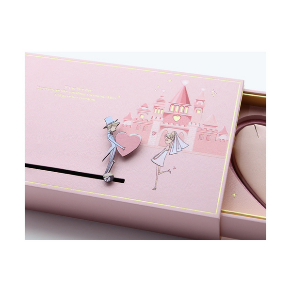 Veile Studios Love Castle Jewellery Box Ring Necklace Storage Organising Jewelry Pink Jewellery Boxes