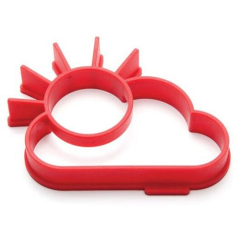 Silicone Fried Egg Pancake Ring Omelette Cloud Sun Shaped Mould