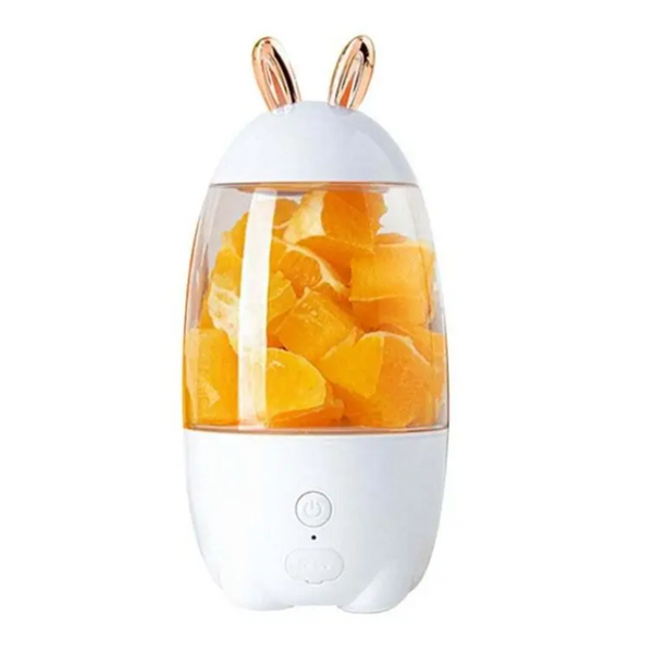 Lovely Rabbit Household Usb Rechargeable Juicer Cup Fruit Blender Mixer Mini Size Multifunctional Juicers