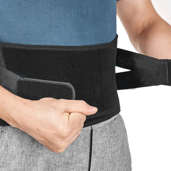 Lower Back Brace Waist Support Belt Lumbar For Men Women Provides Orthotics Braces & Sleeves