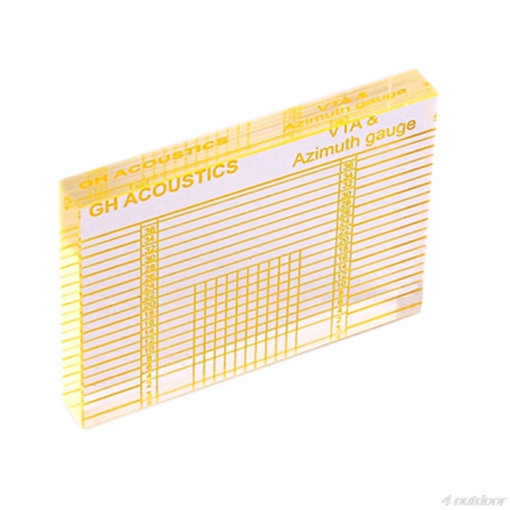 Lp Vinyl Record Player Measuring Phono Tonearm Vta / Cartridge Azimuth Ruler Balance D23 20 Digital Vinyl Systems (Dvs)