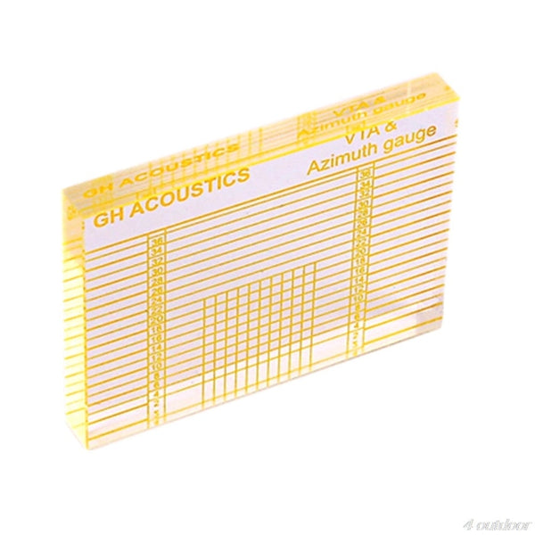 Lp Vinyl Record Player Measuring Phono Tonearm Vta / Cartridge Azimuth Ruler Balance D23 20 Digital Vinyl Systems (Dvs)