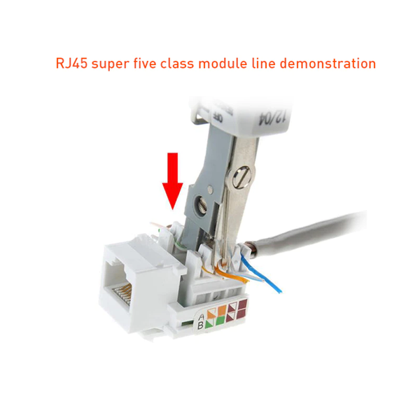 Lsa Plus Telecom Phone Wire Cable Rj11 Rj45 Punch Down Network Tool Kit Professional Cabling Tools