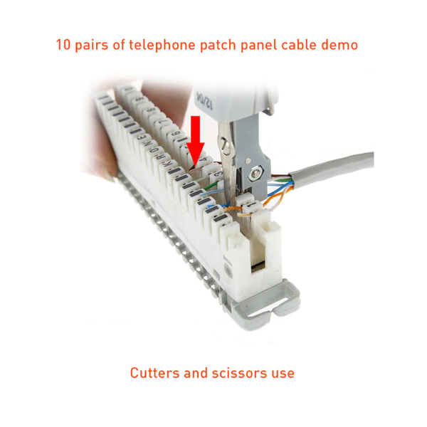 Lsa Plus Telecom Phone Wire Cable Rj11 Rj45 Punch Down Network Tool Kit Professional Cabling Tools