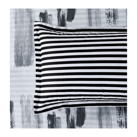 Cleverpolly Lucas Microfiber Reversible Quilt Cover Set Quilt Covers