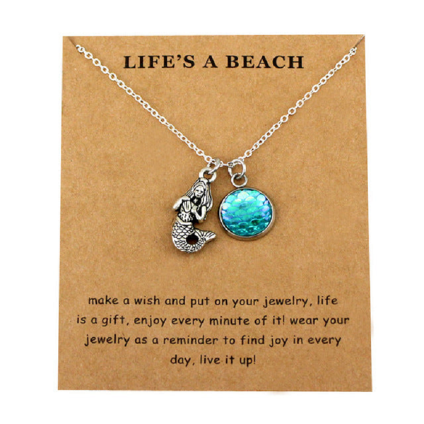 Veile Studios Lucky Fortune Wish Pendant Necklaces Necklaces & Pendants