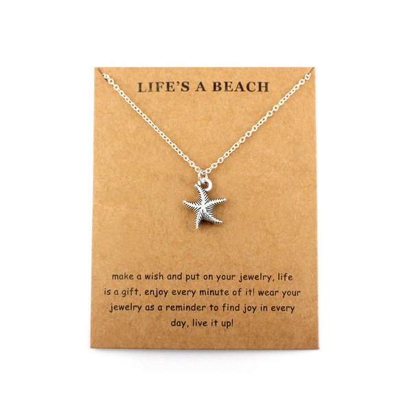 Veile Studios Lucky Fortune Wish Pendant Necklaces Necklaces & Pendants