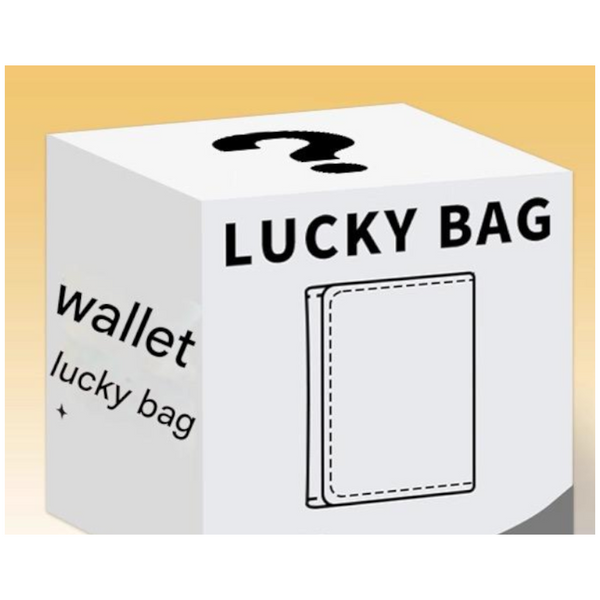 Random Color Surprise Lucky Bag: Style Women's Long Pu Leather Wallet Wallets