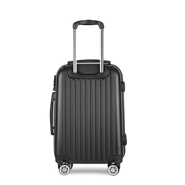 Wanderlite 20" Luggage Trolley Travel Suitcase Set Hard Case Shell Lightweight Suitcases