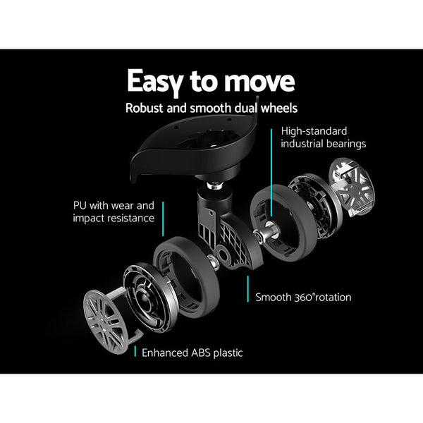 Luggage Sets Wanderlite 3Pc Luggage 20'' 24'' 28'' Trolley Suitcase Sets Travel Tsa Hard Case Lightweight Black