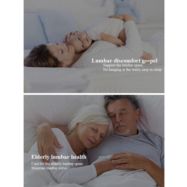 Lumbar Support Pillow Back Cushion For Side Sleepers Pregnancy Pillows