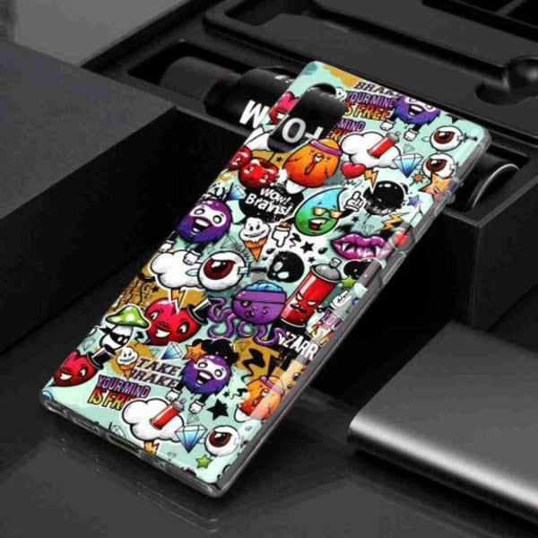 Luminous Painted Tpu Phone Case For Samsung Galaxy Note10 Pro Multi W