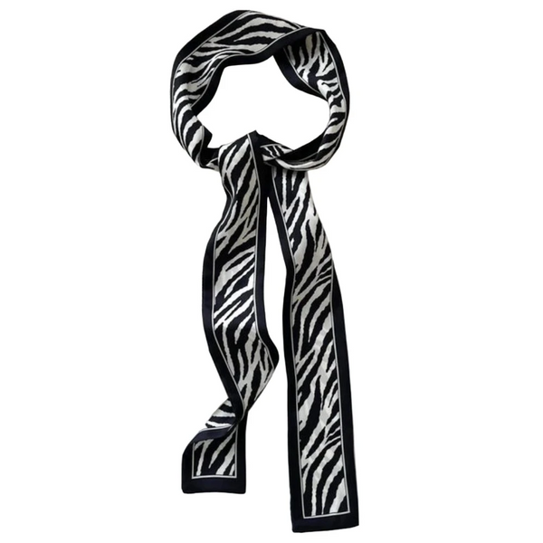 Scarves & Wraps French Style Skinny Scarf 120X5cm Elegant Braided Hair Ribbon Belt Yellow Beige Dot Headbands Neckerchief Streamer