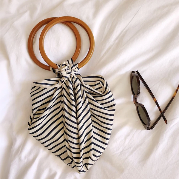 Scarves & Wraps Retro Sunscreen Small Silk Scarf 70X70cm Beige Chiffon Hijab