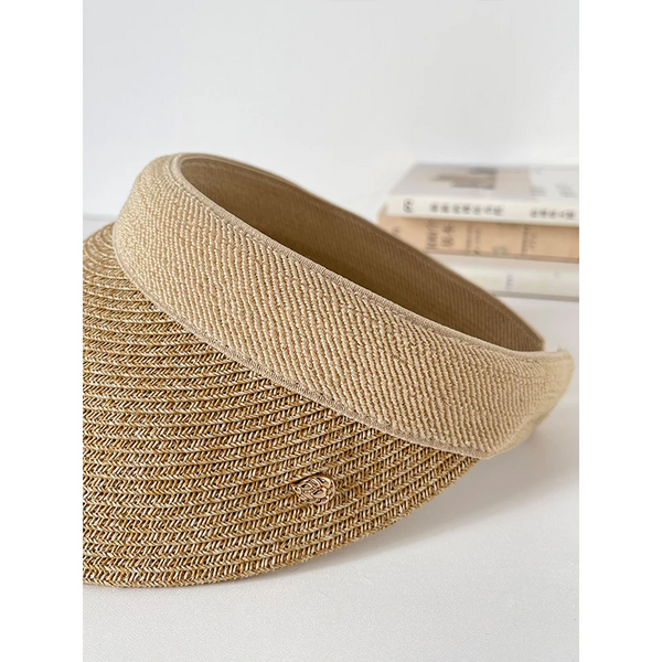 Hats Women Summer Uv Cut Big Eaves Sun Hat Hair Band Cap