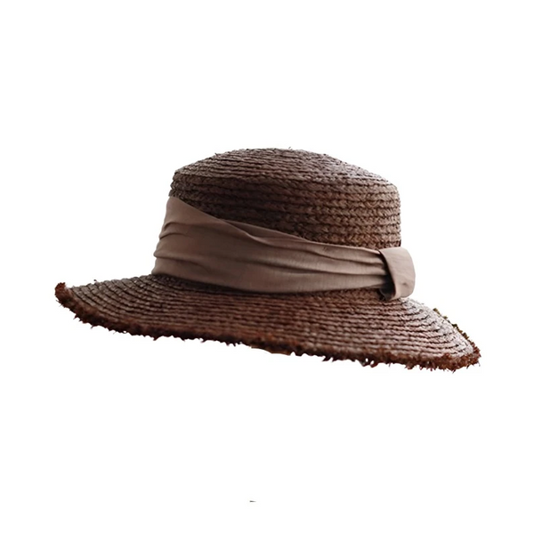 Hats Luna And Dolphin Handmade Women Summer Sun Raffia Straw Hat Adjustable Visor Cap