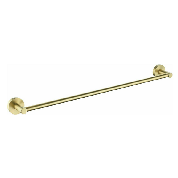 Blushtaps Luxurious Brushed Gold Stainless Steel 304 Towel Rack Rail Single Bar 800Mm Towel Racks