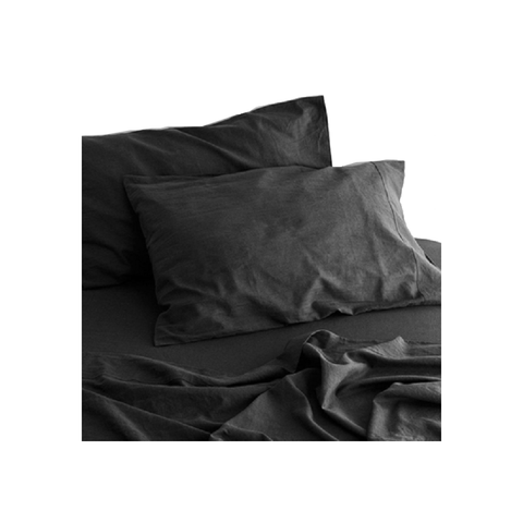 Luxurious Linen Cotton Sheet Set 1 Mega Queen Sheets