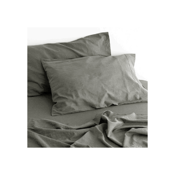 Luxurious Linen Cotton Sheet Set 1 Mega Queen Sheets