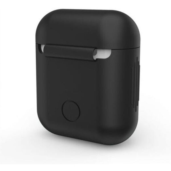 Luxury Protective Silicone Cover And Skin For Apple Airpods Charging Case Black Cases Covers & Skins