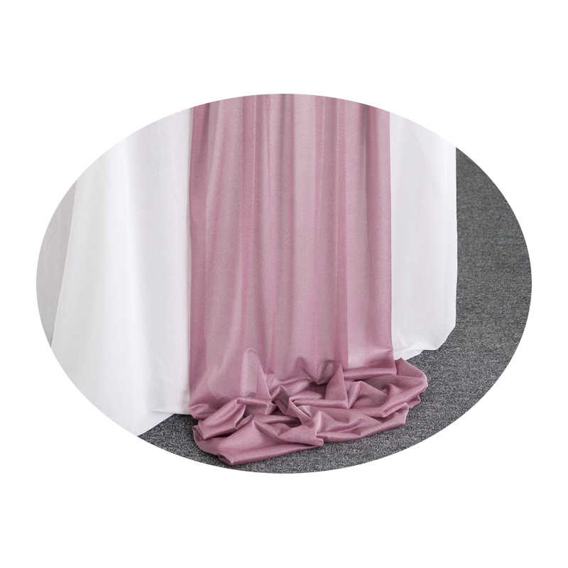 Luxury Sheer Chiffon Colourful Table Runner Rustic Wedding Party Decoration Table Runners