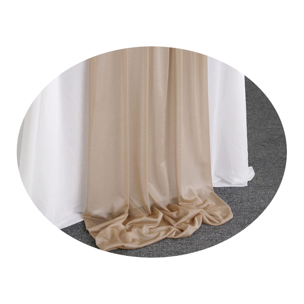 Luxury Sheer Chiffon Colourful Table Runner Rustic Wedding Party Decoration Table Runners