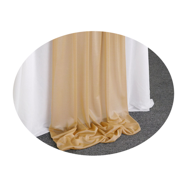 Luxury Sheer Chiffon Colourful Table Runner Rustic Wedding Party Decoration Table Runners