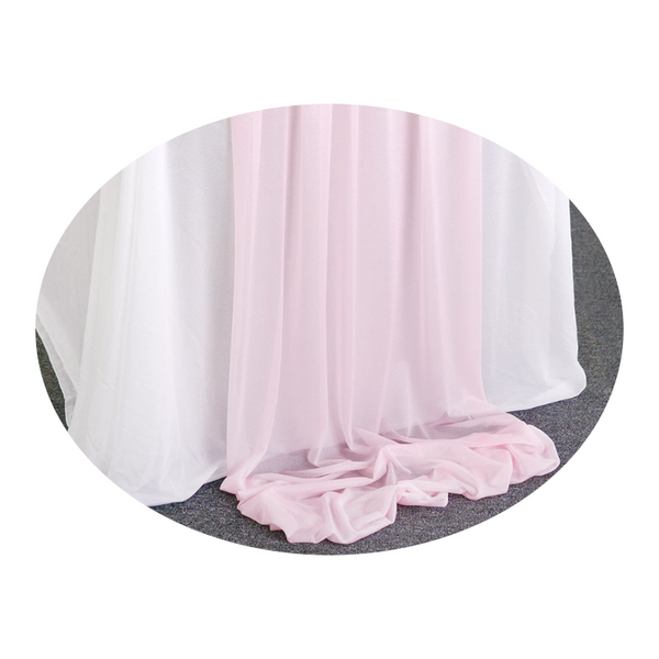 Luxury Sheer Chiffon Colourful Table Runner Rustic Wedding Party Decoration Table Runners