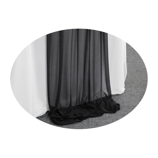 Luxury Sheer Chiffon Colourful Table Runner Rustic Wedding Party Decoration Table Runners