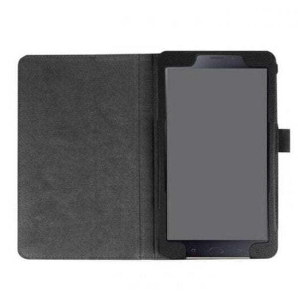 Leather Case Fold Tablet Black For Samsung A 8.0