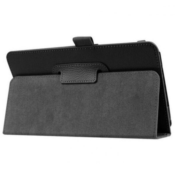 Leather Case Fold Tablet Black For Samsung A 8.0
