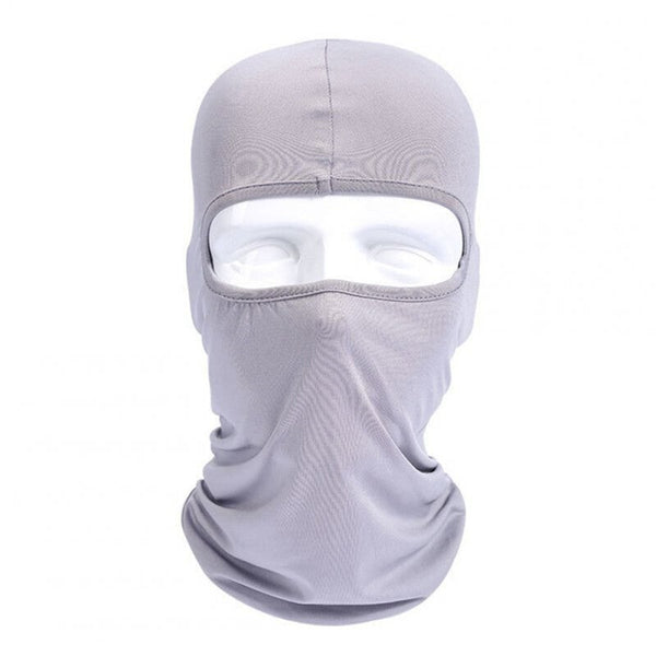 Lycra Fabrics Ski Face Mask Motorcycle Cycling Bike Skateboard Balaclava Light Grayaverage Size Balaclavas Masks & Tubes