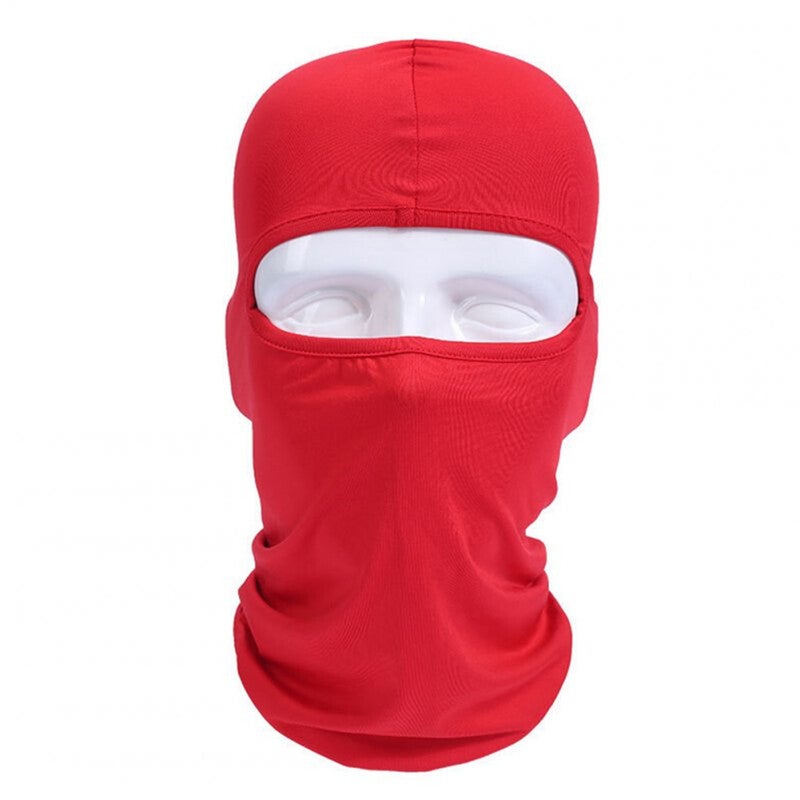 Lycra Fabrics Ski Face Mask Motorcycle Cycling Bike Skateboard Balaclava Red Balaclavas Masks & Tubes