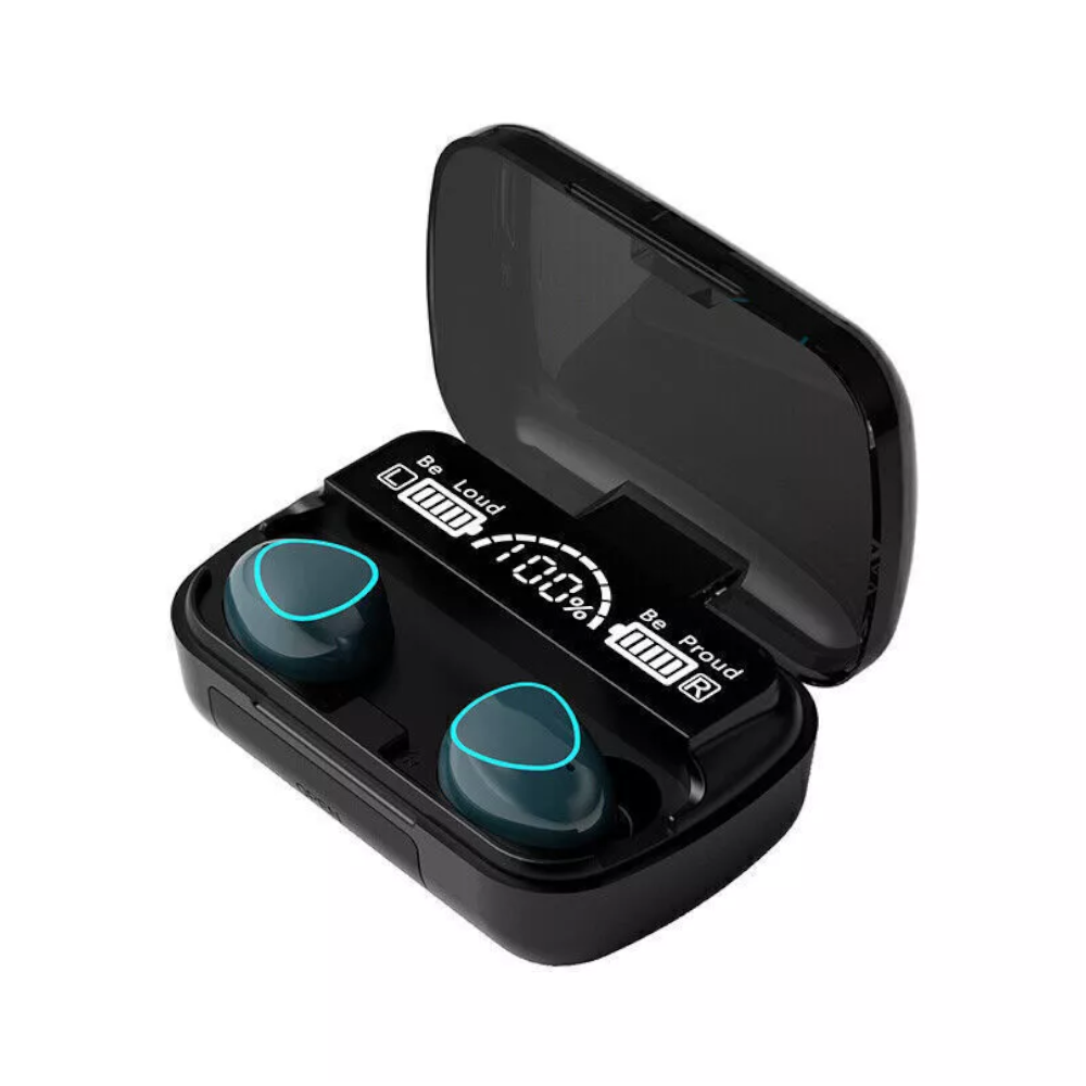 M10 Wireless Bluetooth Tws Mini Touch Sports Earphones With Charging Box Earbuds