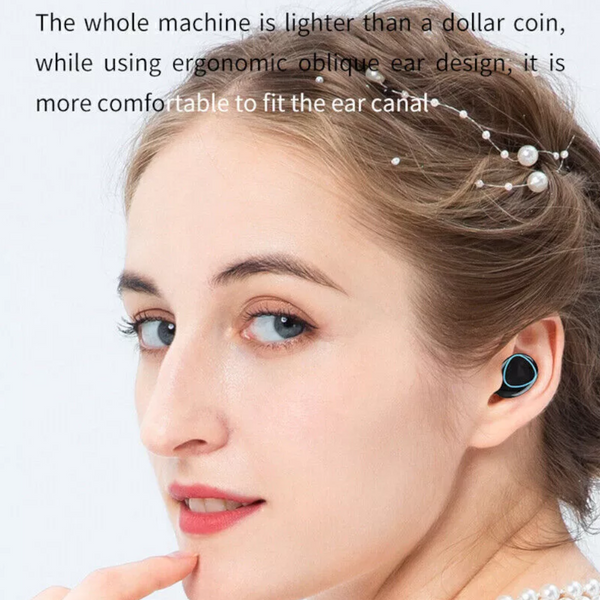 M10 Wireless Bluetooth Tws Mini Touch Sports Earphones With Charging Box Earbuds