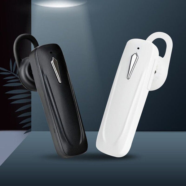 M163 Bluetooth 4.1 Headphones Wireless Business Earphone In Music Headset Earpiece Hands Free With Microphone Black Earbuds